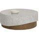 Leda 48 X 16.5 inch Warm Grey / Warm Brown Outdoor Coffee Table